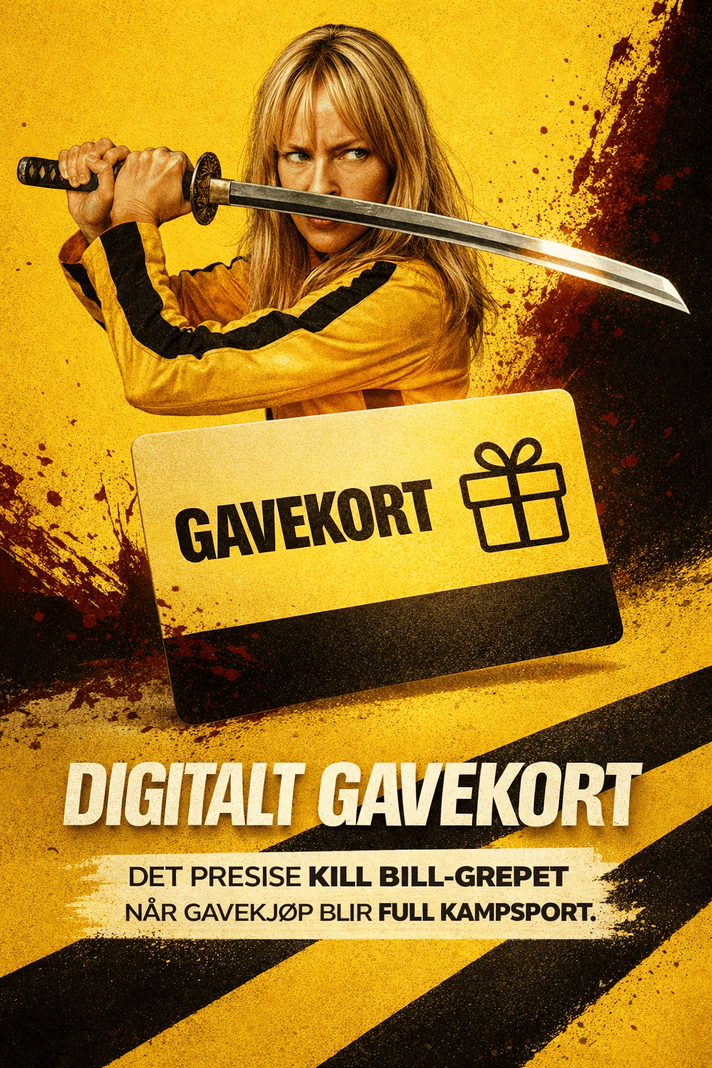 Digitalt gavekort – «Kill Bill»-movesen når julegavene går i full kampsport-kaos. - Combat Store AS