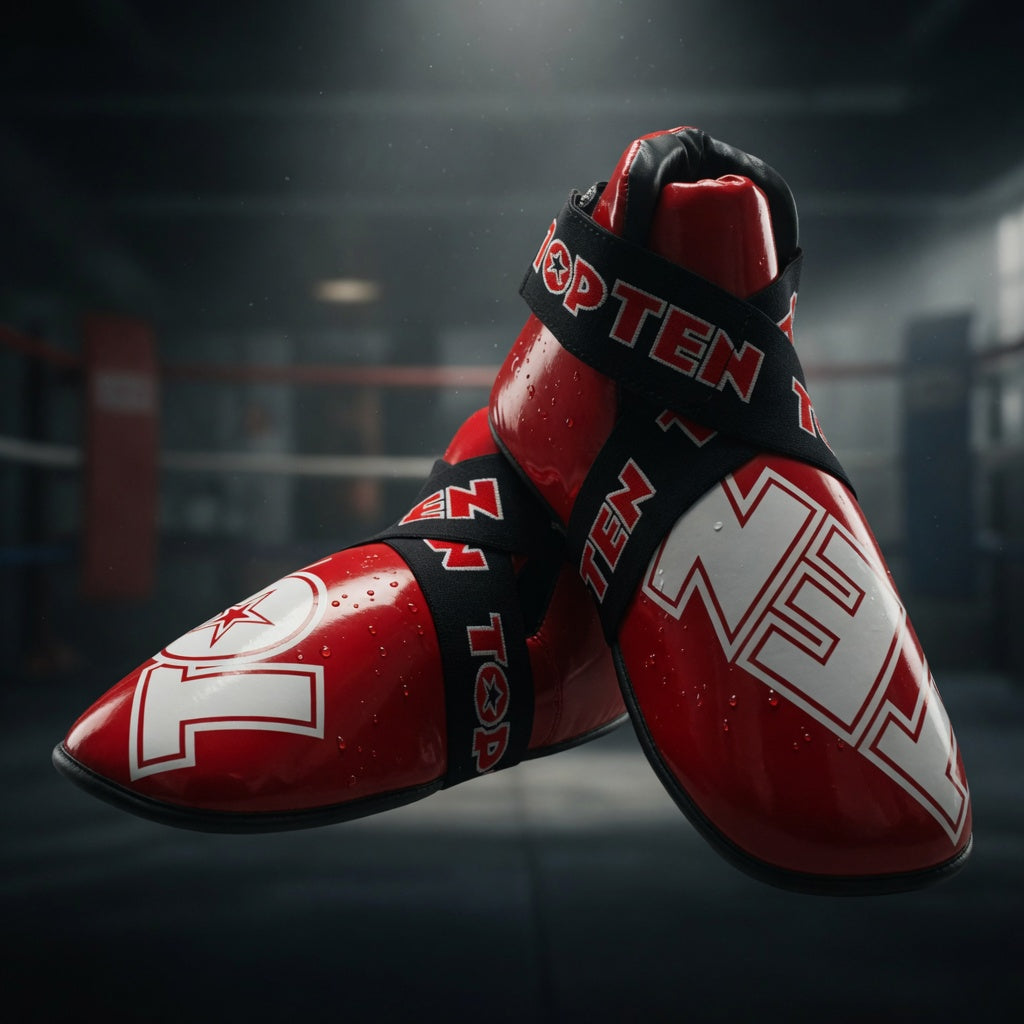 TOP TEN WAKO Competition Ultra Lett Vristbeskytter/Kicks m/UV label