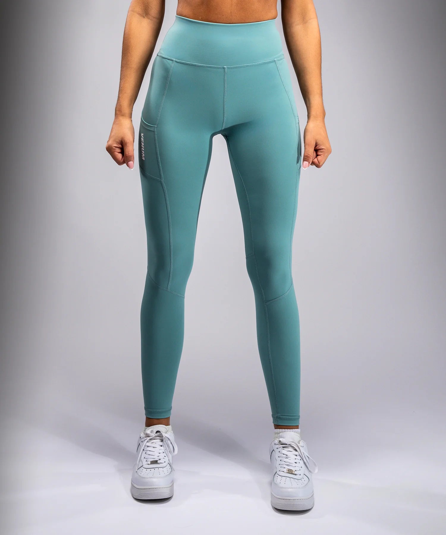 Venum Essential Performance Leggings Dame Aqua
