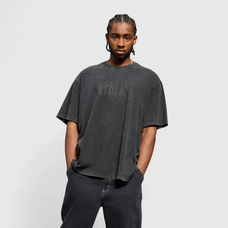 EVERLAST WASHED Box Fit Logo T - skjorte - CombatStore.no
