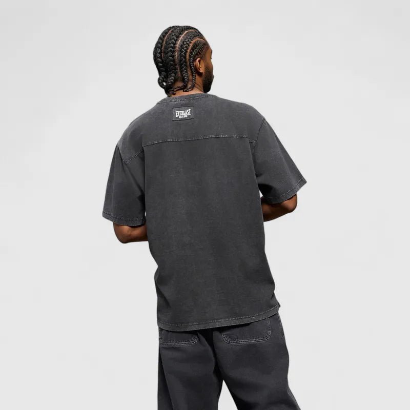 EVERLAST WASHED Box Fit Logo T - skjorte - CombatStore.no