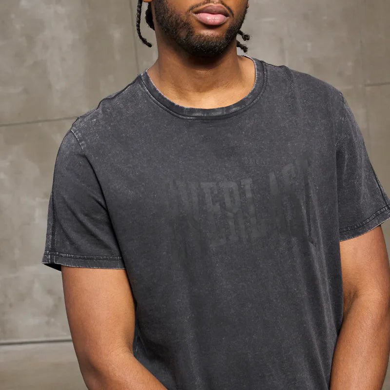 EVERLAST WASHED MUSCLE Fit Logo T - skjorte - CombatStore.no