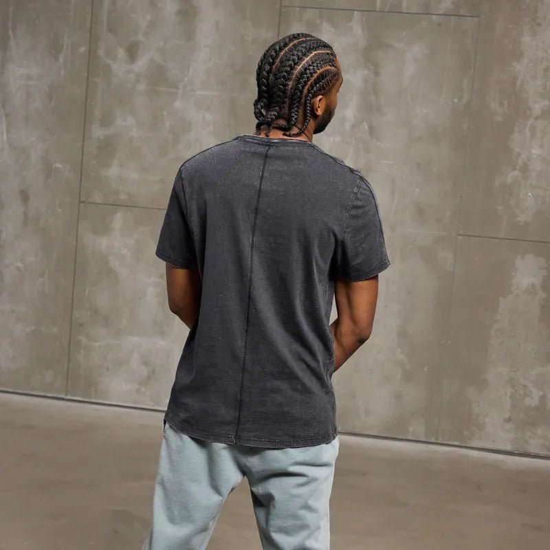 EVERLAST WASHED MUSCLE Fit Logo T - skjorte - CombatStore.no