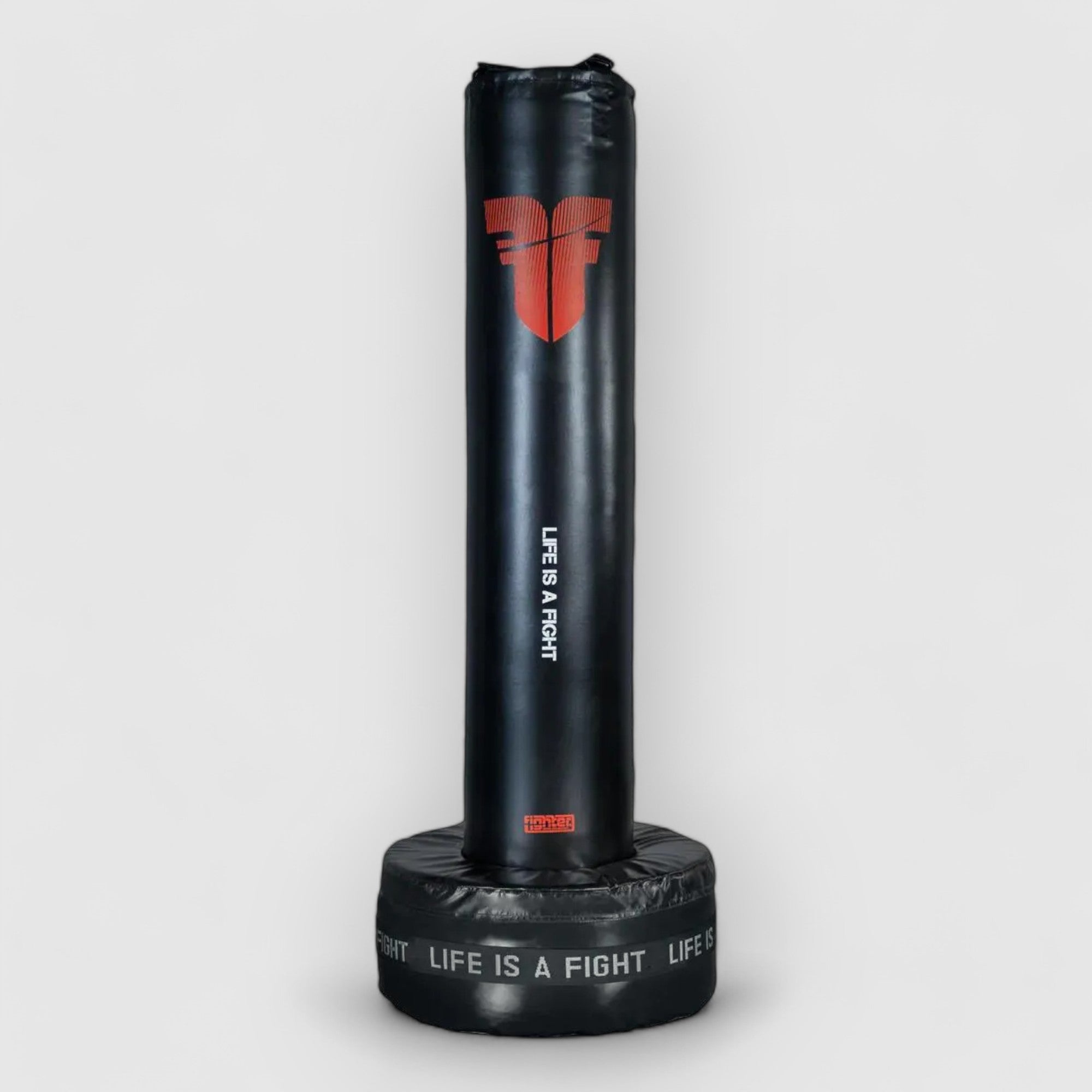 FIGHTER 3 - 1 Frittstående boksesekk - Svart/Rød - CombatStore.no