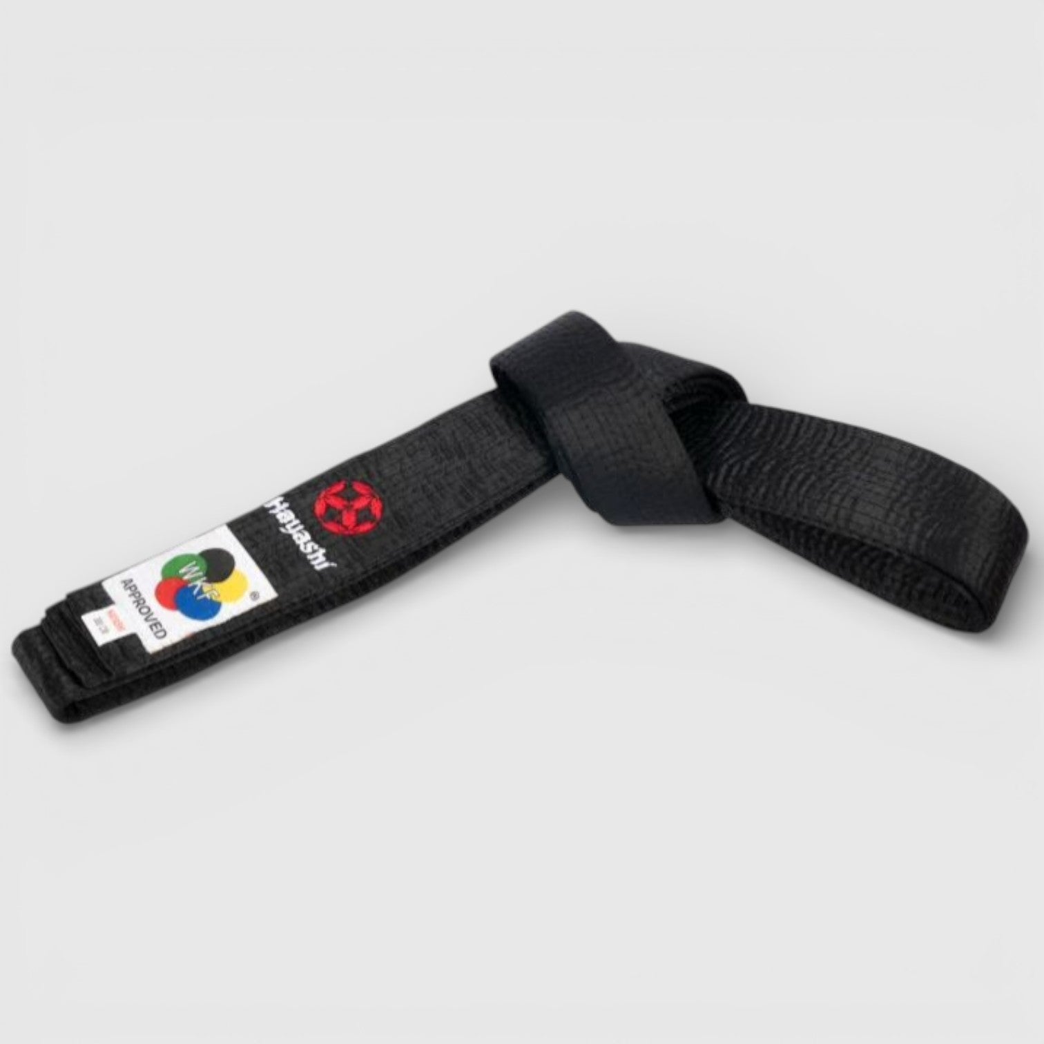 HAYASHI Karatebelte med WKF - etikett – konkurransebelte - Combat Store AS