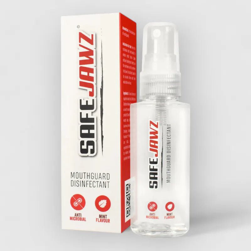 SAFEJAWZ Tannbeskytter desinfeksjonsspray - CombatStore.no