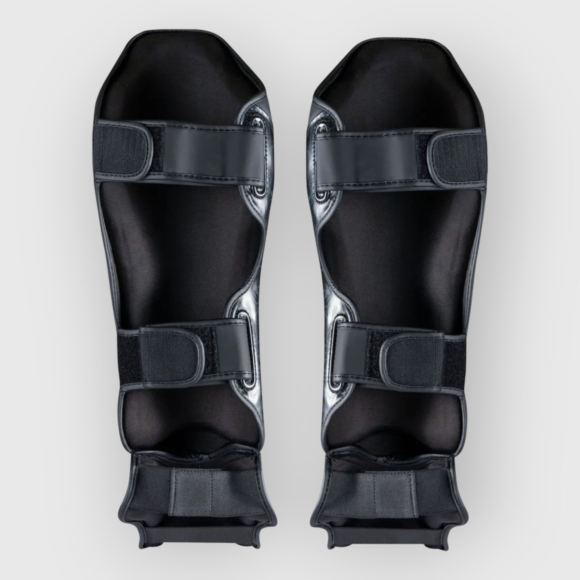 TOP TEN DRAGON Legg og vristbeskytter Svart - CombatStore.no