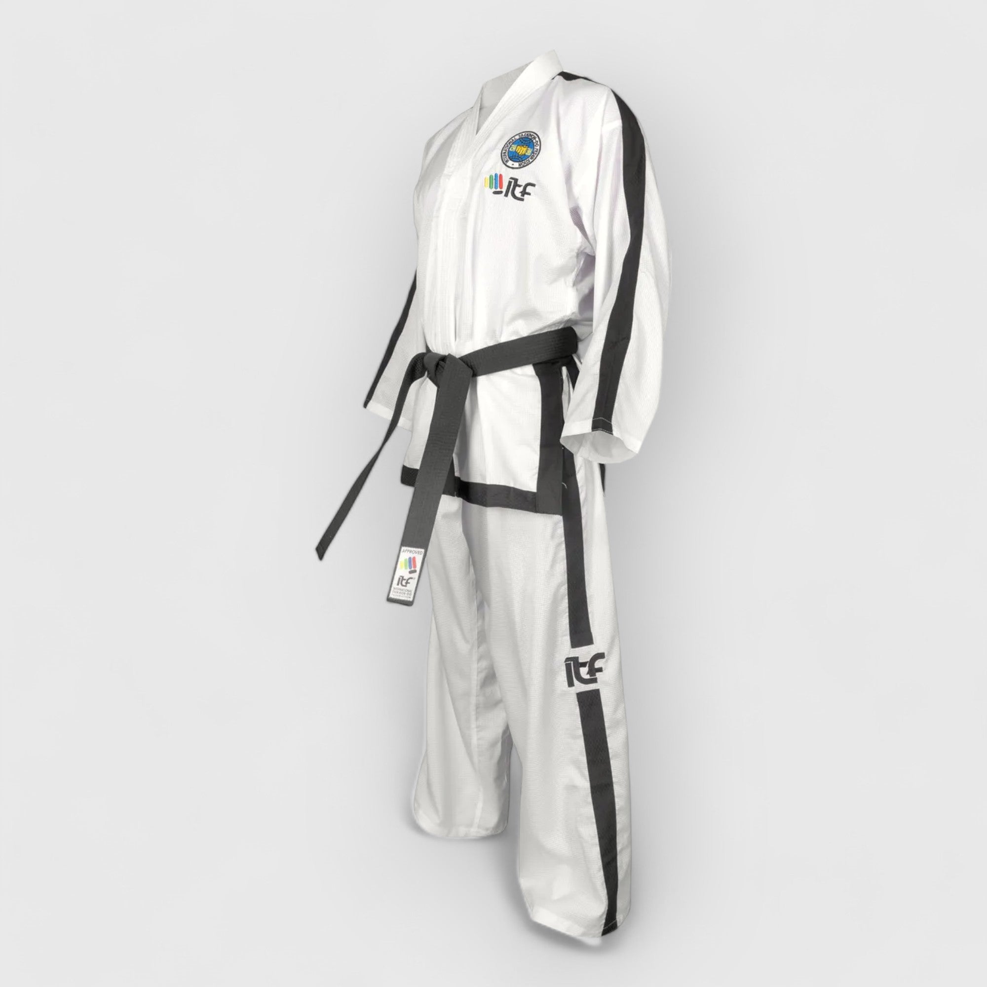 TOP TEN Elite Instructor Diamond ITF Taekwondodrakt 4 - 6 Dan - CombatStore.no