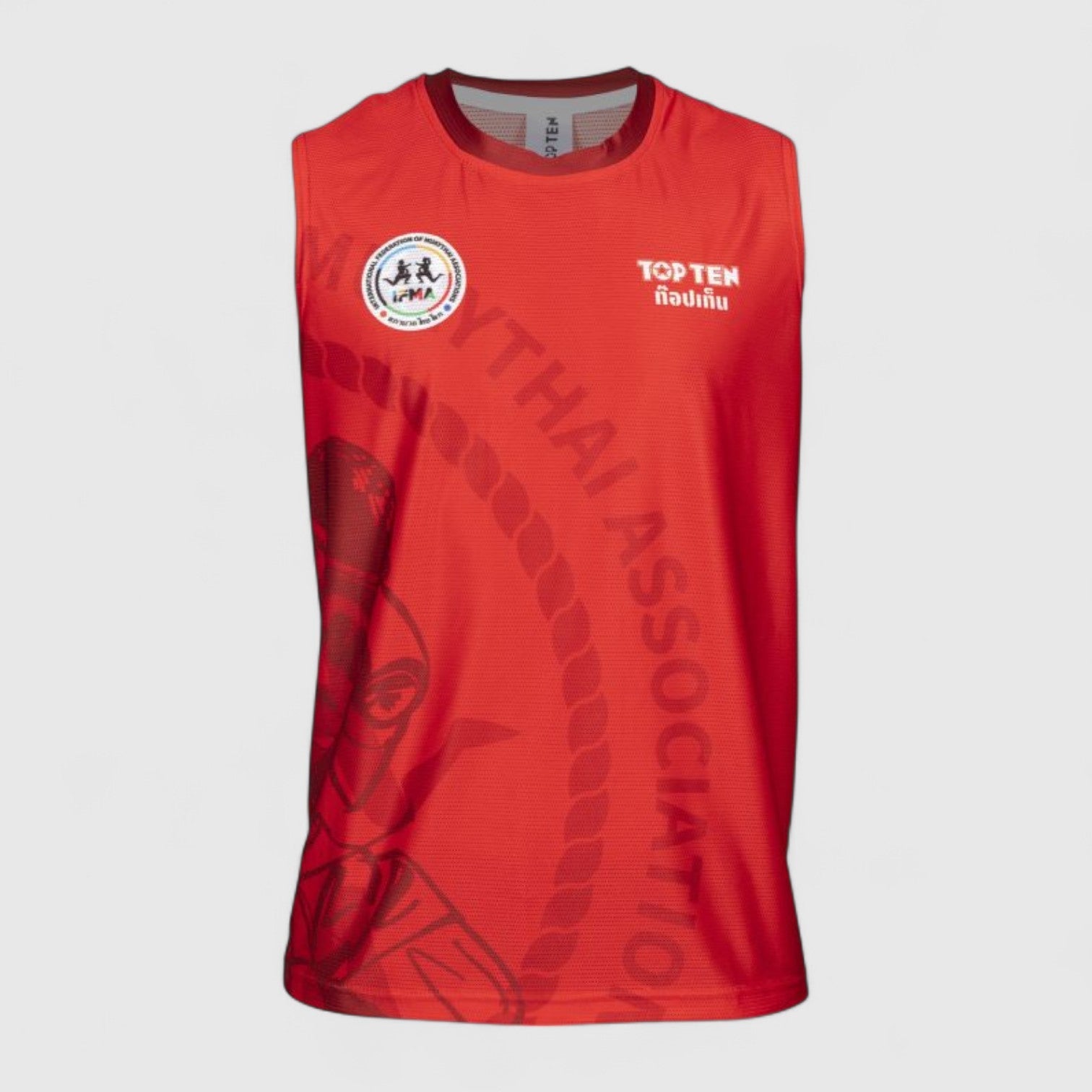 TOP TEN IFMA Muay Thai konkurransesinglet - CombatStore.no