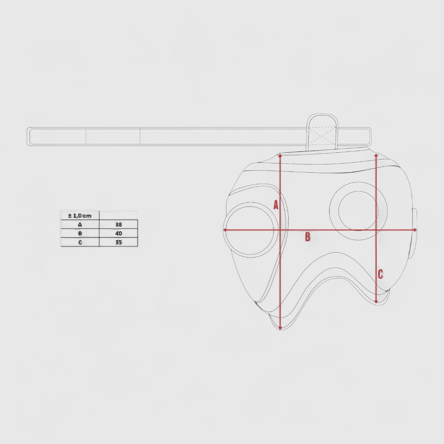 TOP TEN KAO Lårbeskyttelse - CombatStore.no