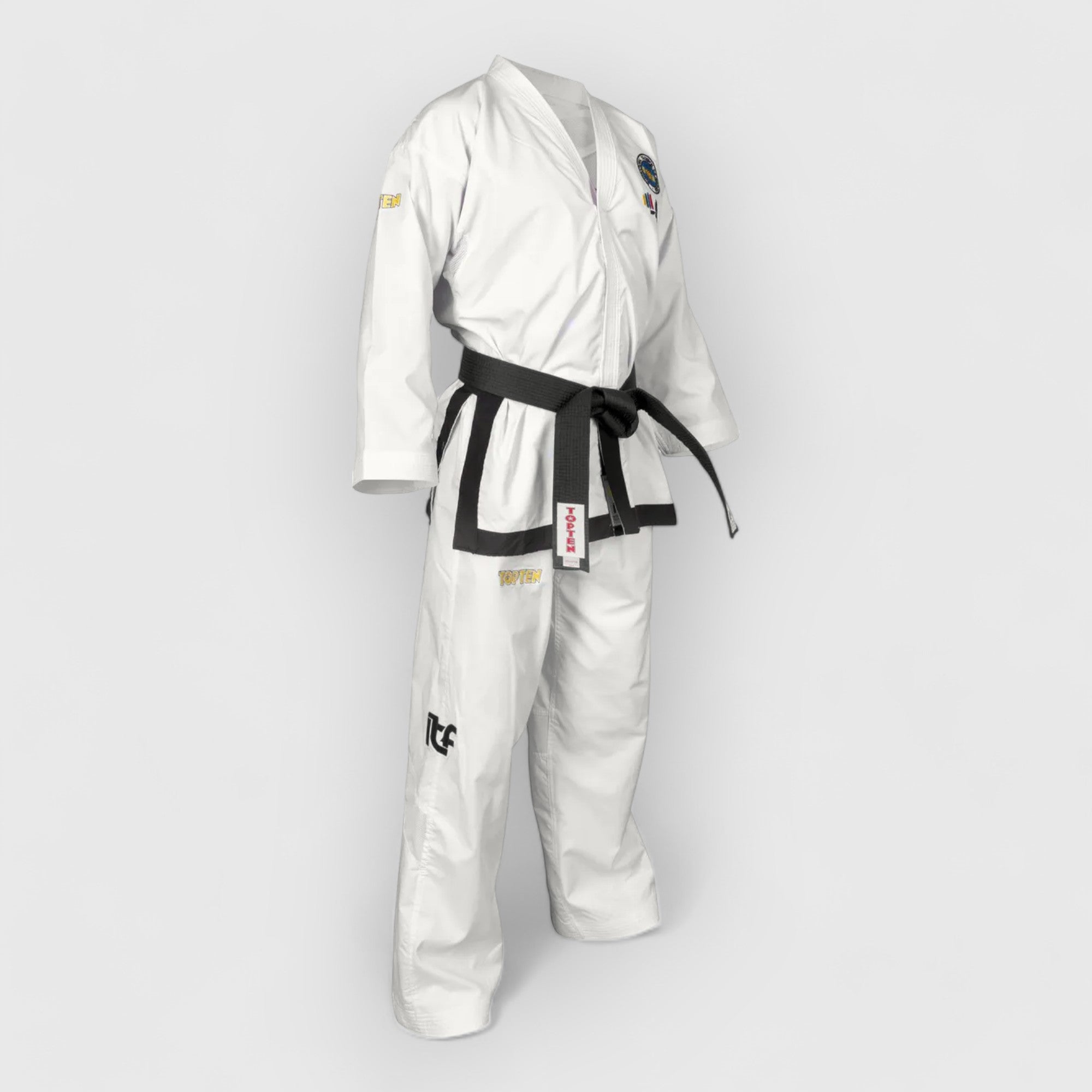 TOP TEN Taekwon - Do Master Dobok Premium Gold (ITF - godkjent) - CombatStore.no
