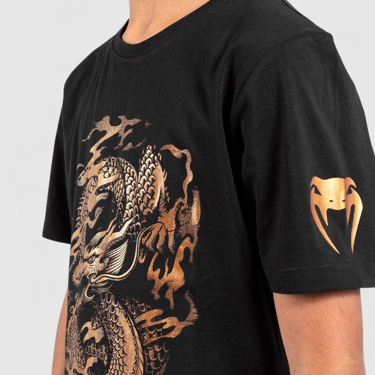 VENUM Dragon's Flight T - skjorte for barn - Svart/Bronze - CombatStore.no