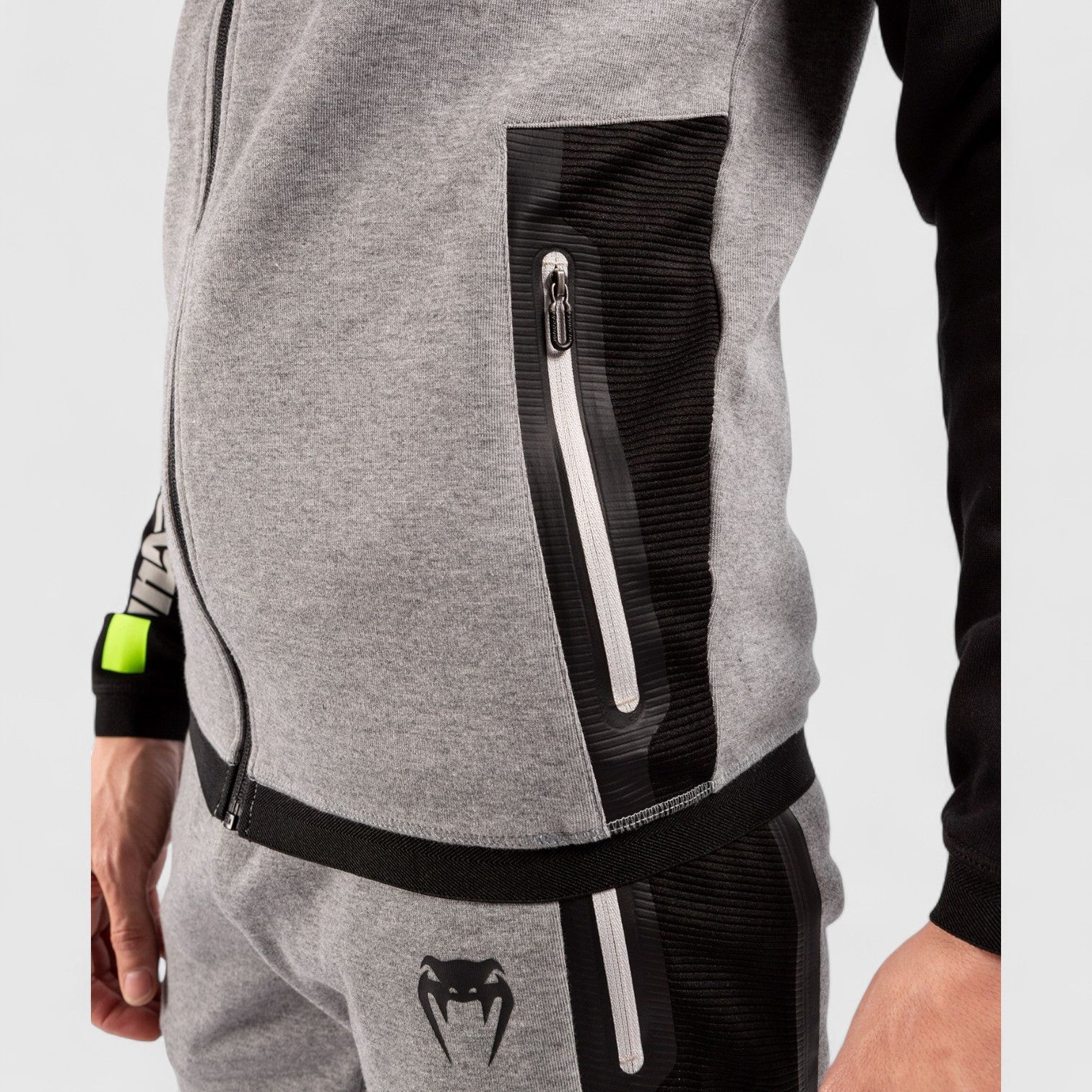 VENUM Laser Evo 2.0 Hettejakke - Svart/Grå - CombatStore.no