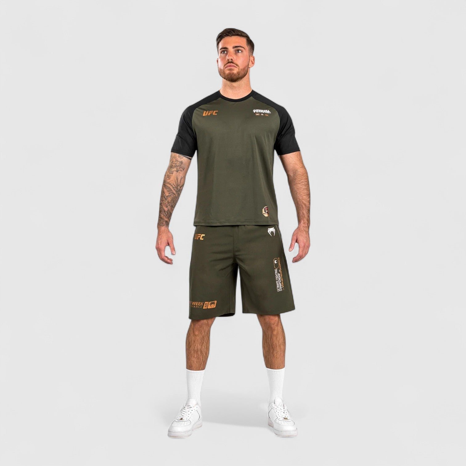 VENUM UFC ADRENALINE PERFORMANCE Shorts Kaki - CombatStore.no