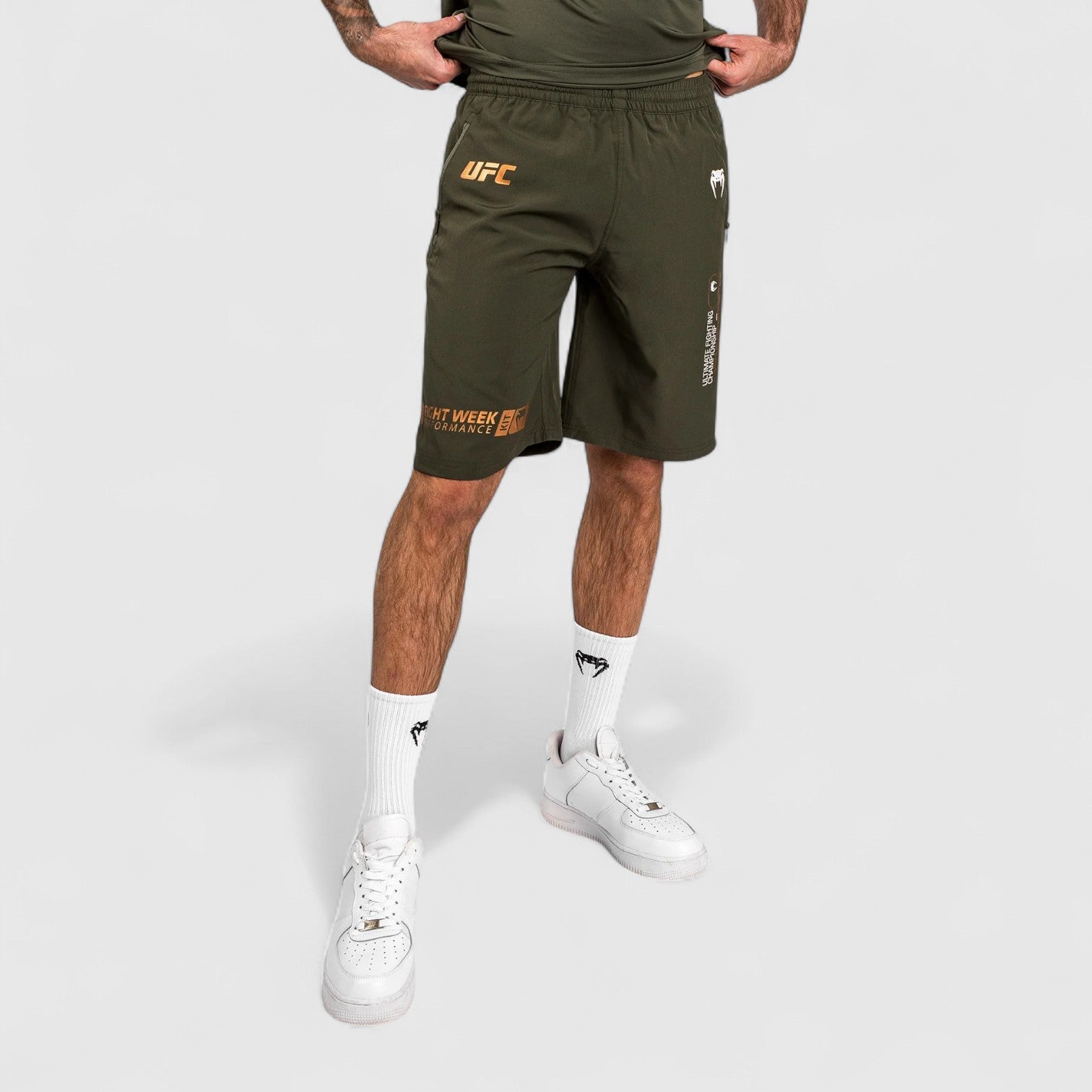 VENUM UFC ADRENALINE PERFORMANCE Shorts Kaki - CombatStore.no