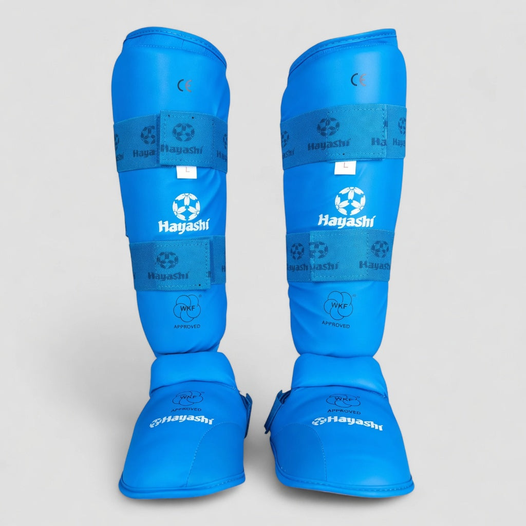 HAYASHI Premium WKF-Godkjent Legg og Vristbeskytter