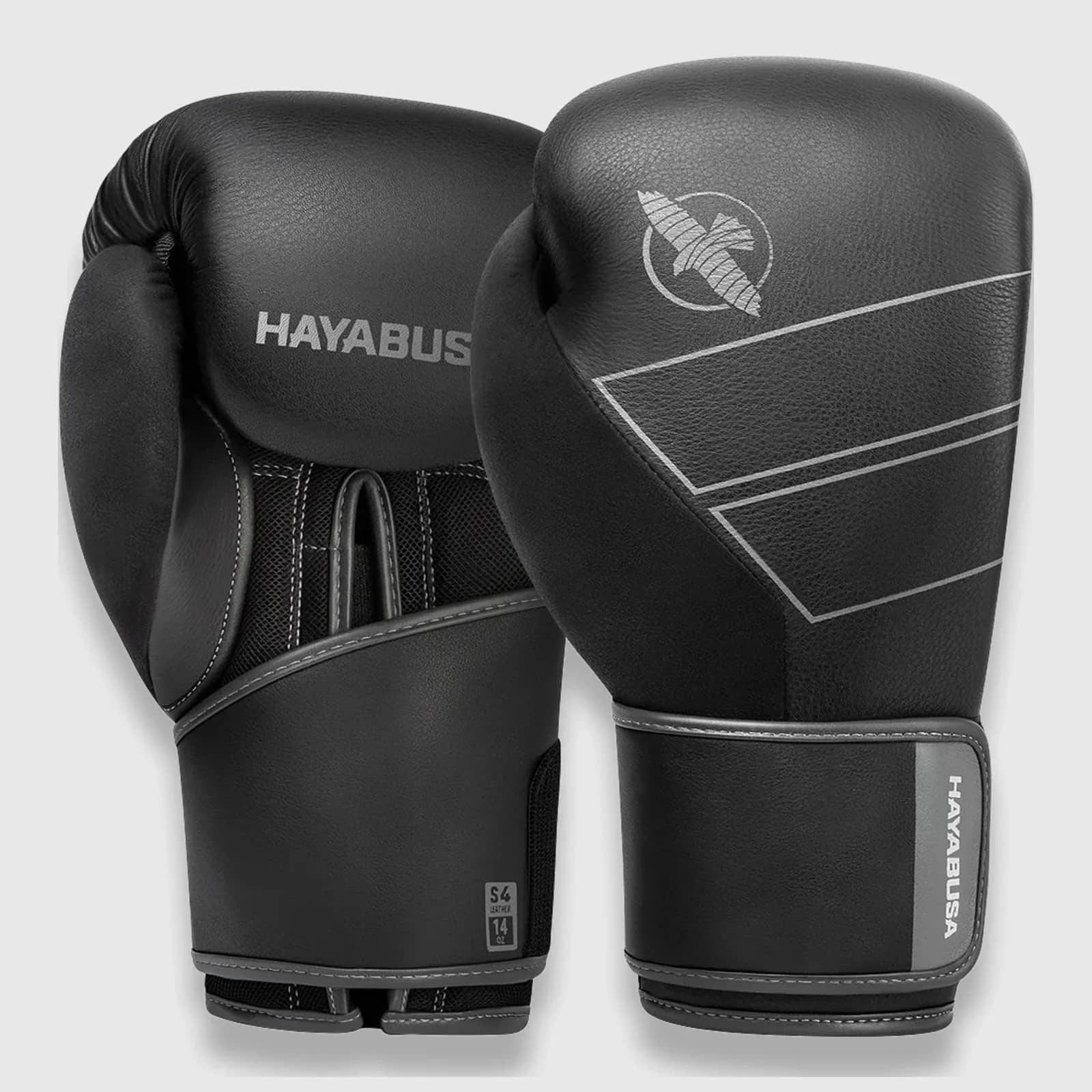 Hayabusa S4 Leather boksehansker – Svart