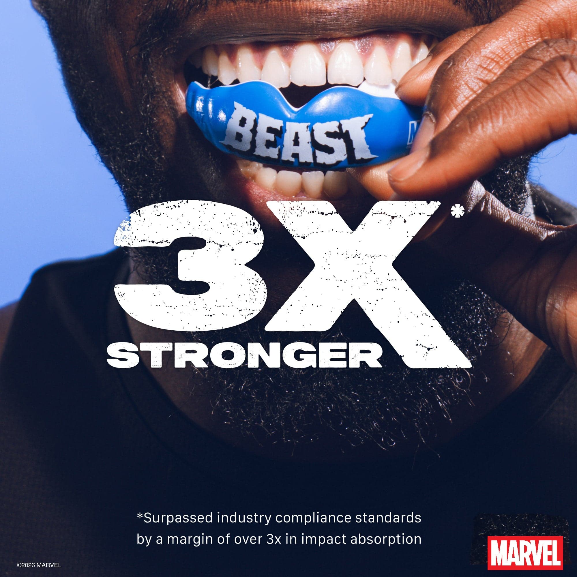 SAFEJAWZ Marvel X-Men Beast tannbeskytter – bilde 2