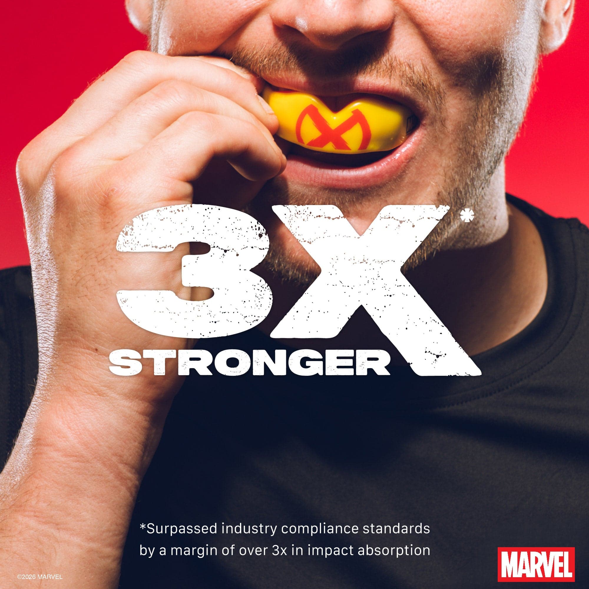 SAFEJAWZ Marvel X-Men Logo tannbeskytter – bilde 2