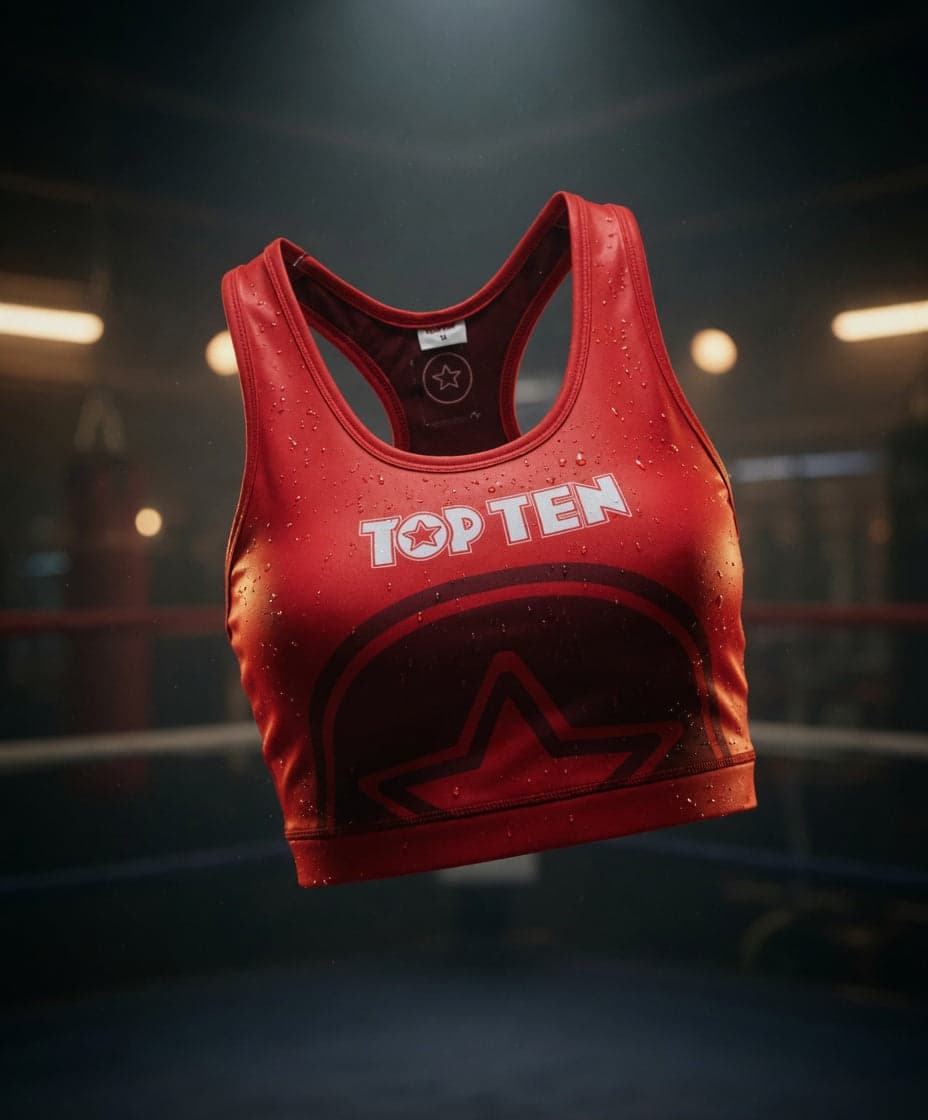 TOP TEN WAKO sports-BH med bryterrygg