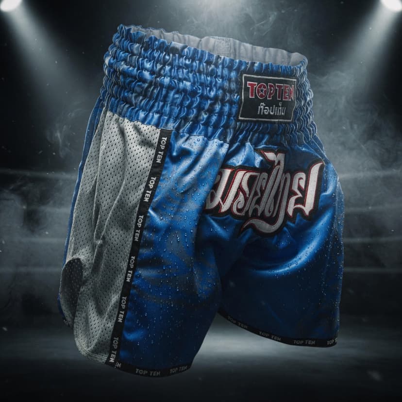 Venum Classic Muay Thai shorts i svart/gull – klassisk design for trening og kamp