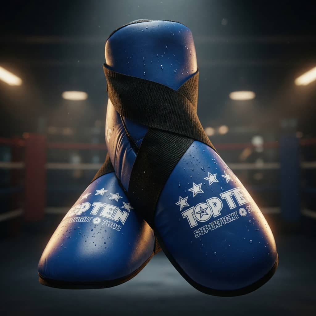 TOP TEN Superfight 3000 vristbeskyttere i ekte skinn