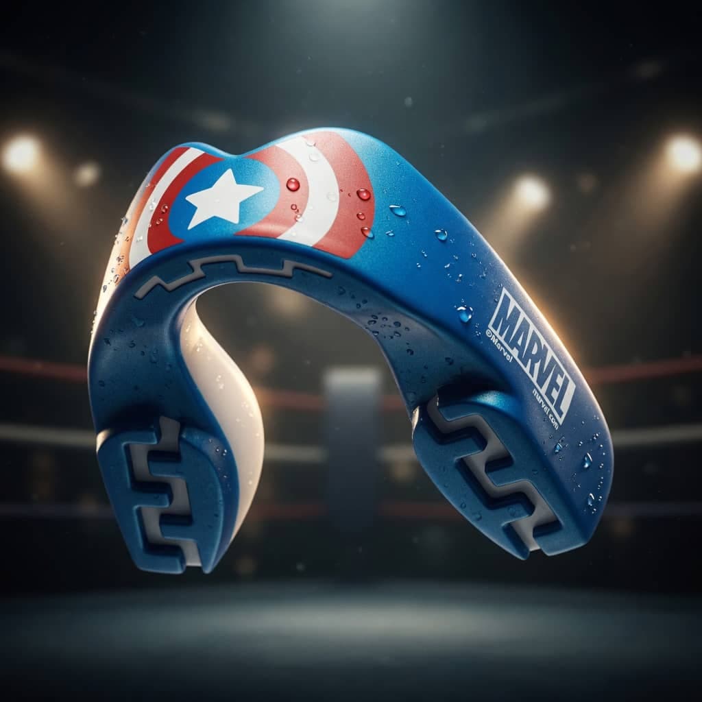 SAFEJAWZ Marvel tannbeskytter med superheltdesign