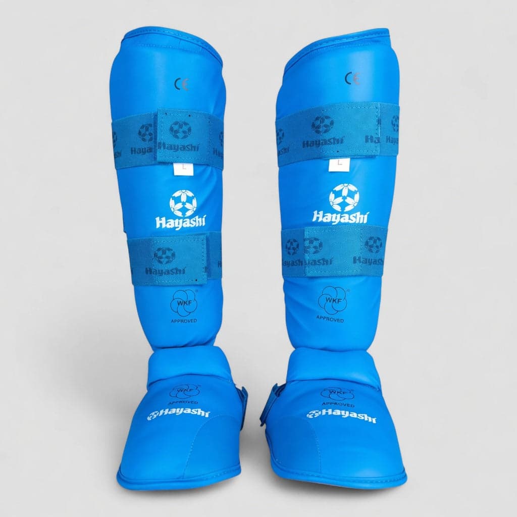 HAYASHI Premium legg- og vristbeskytter for karate