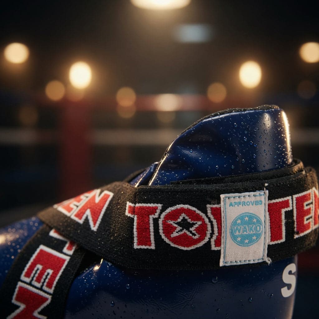 TOP TEN WAKO Competition ultralette vristbeskyttere i kunstskinn