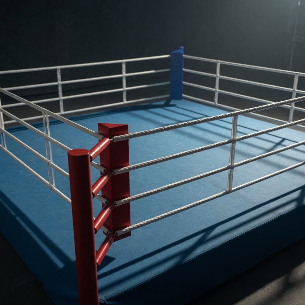 FIGHTER boksering for trening med tau og hjørneputer