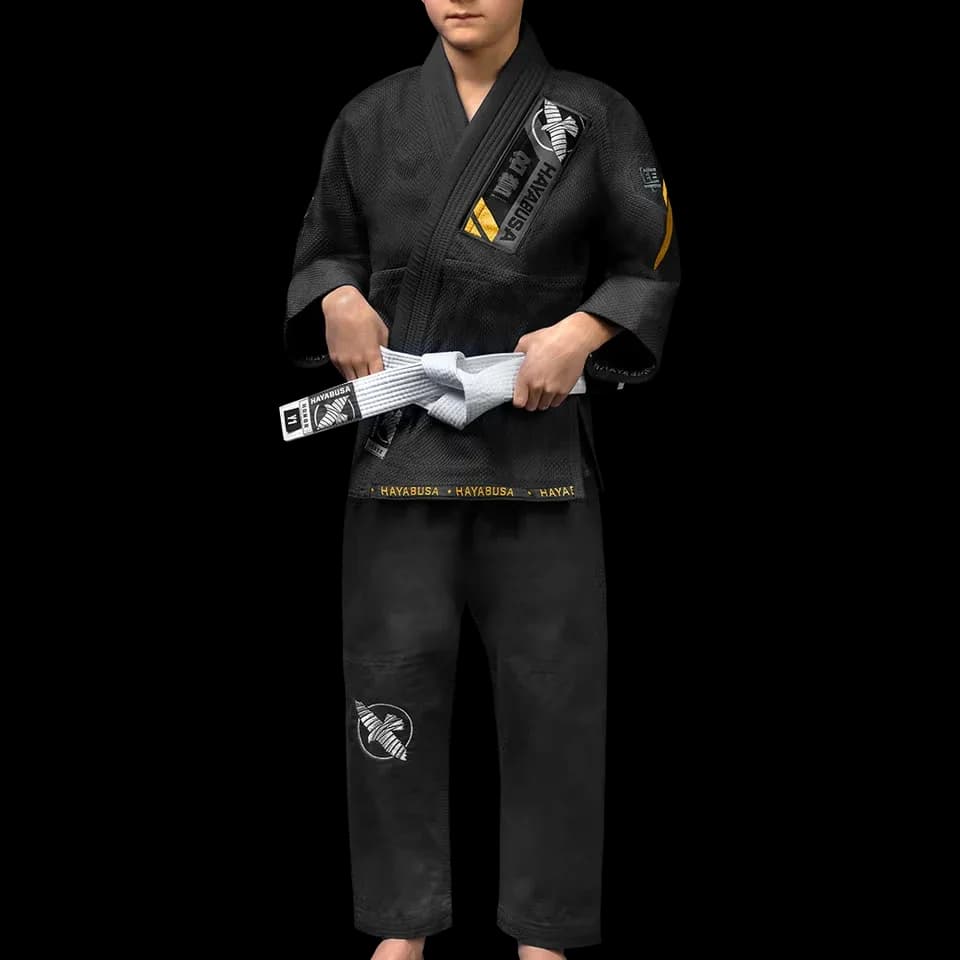 Hayabusa Ascend svart – barne-GI sett forfra