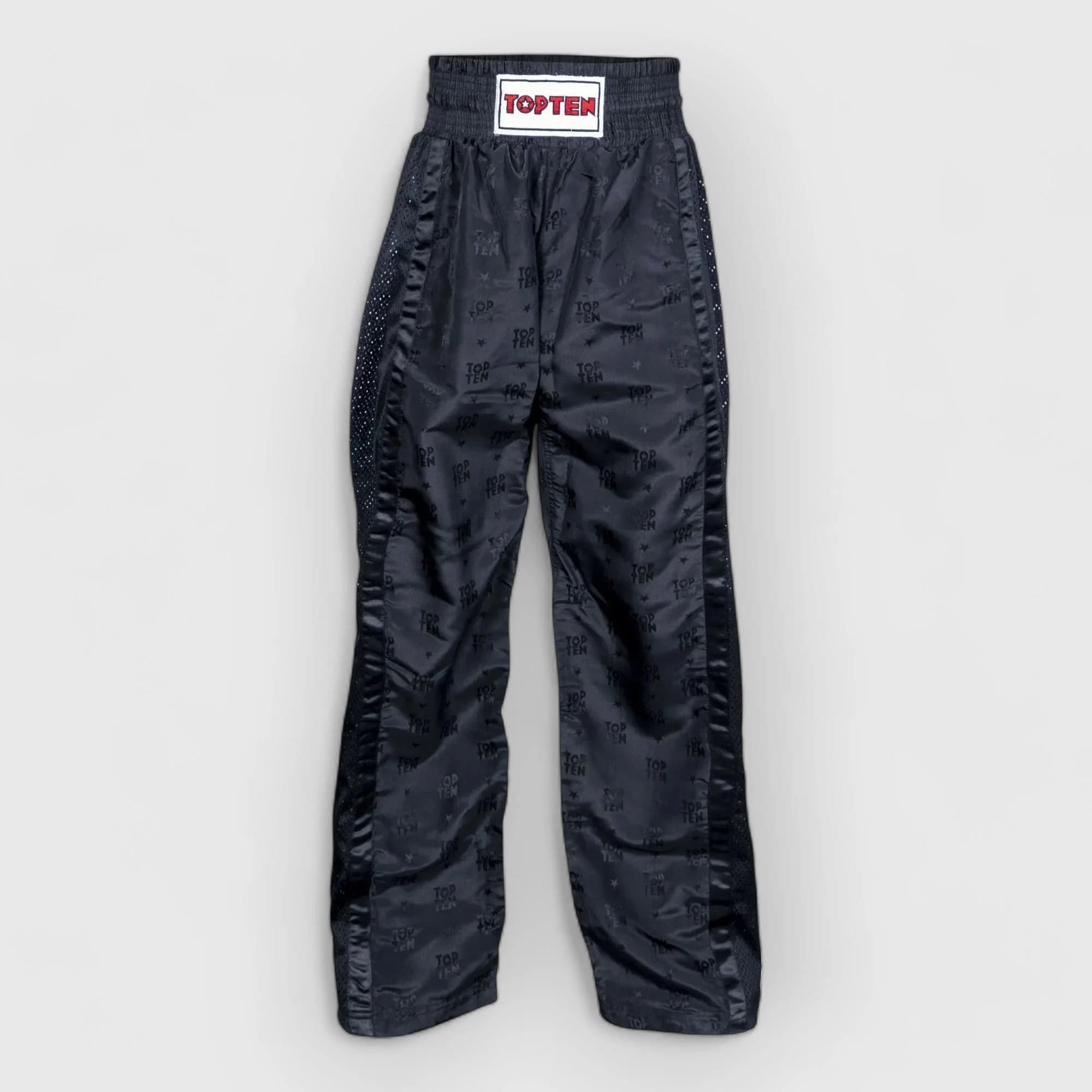Hvit/rosa TOP TEN Mesh kickboxingbukse uten WAKO-label, bilde 18