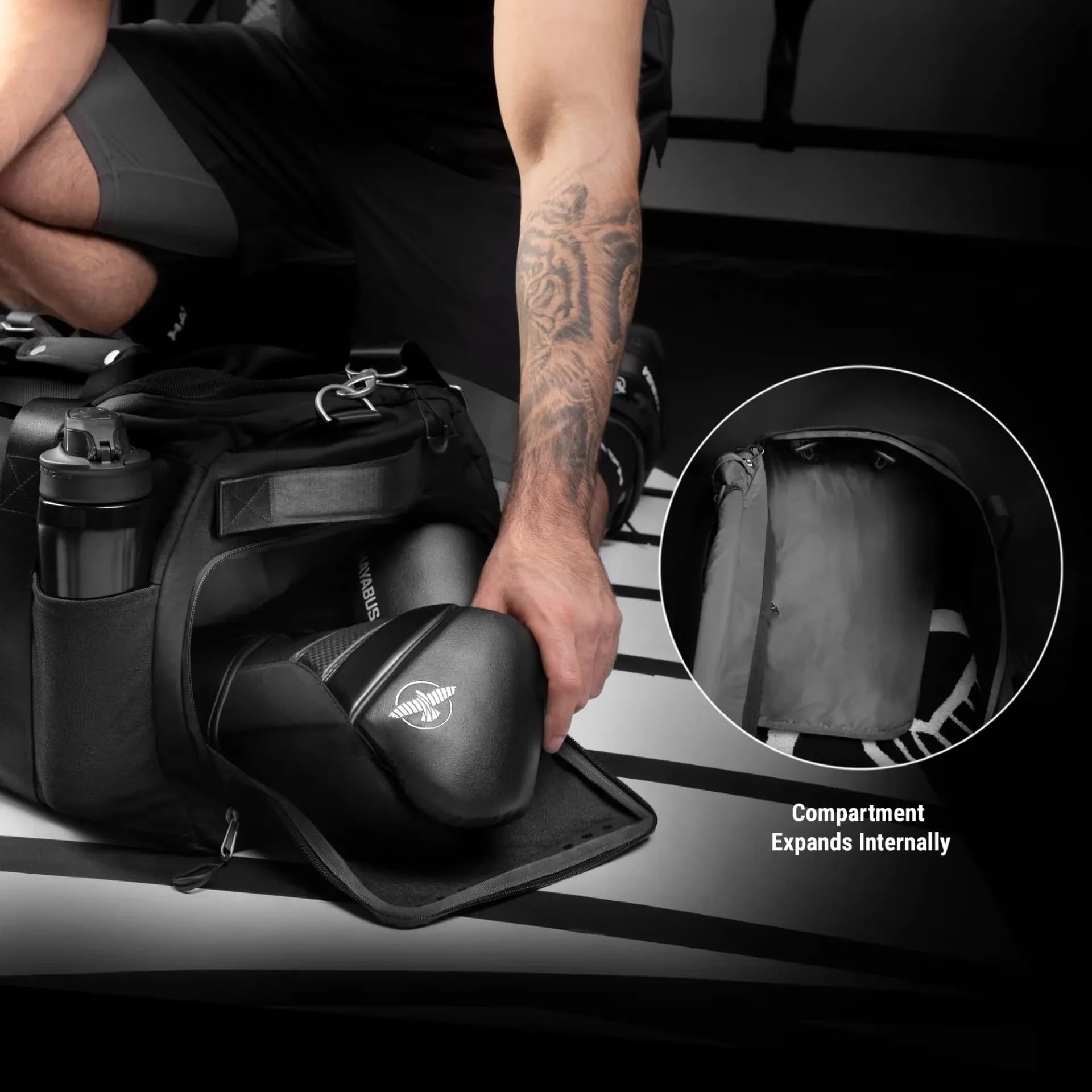 Airstream treningsbag – Svart, detaljbilde 2