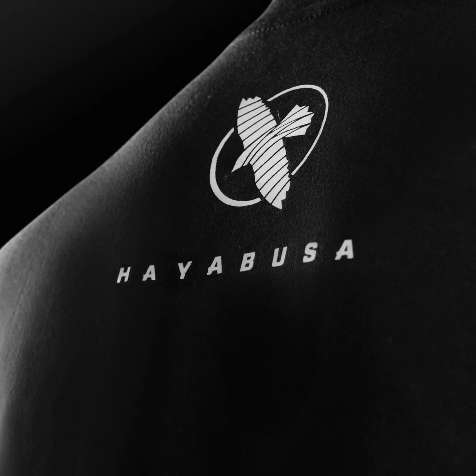 Hayabusa UFC BJJ T-skjorte – Svart, detaljbilde 2