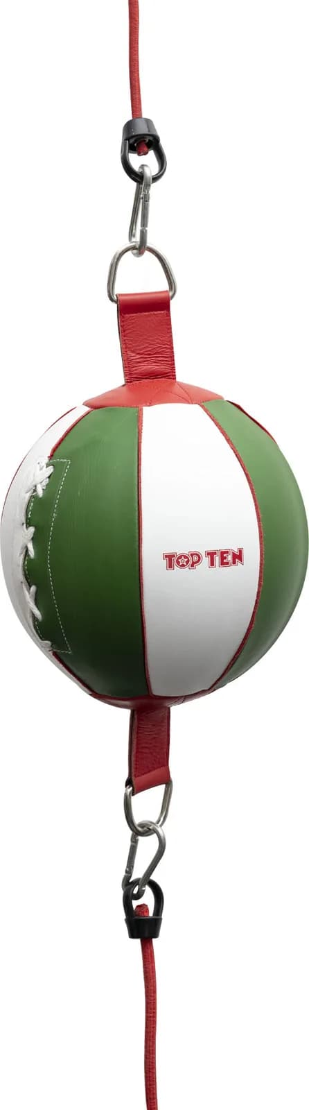 TOP TEN tak-gulv speedball i ekte skinn med elastiske bånd