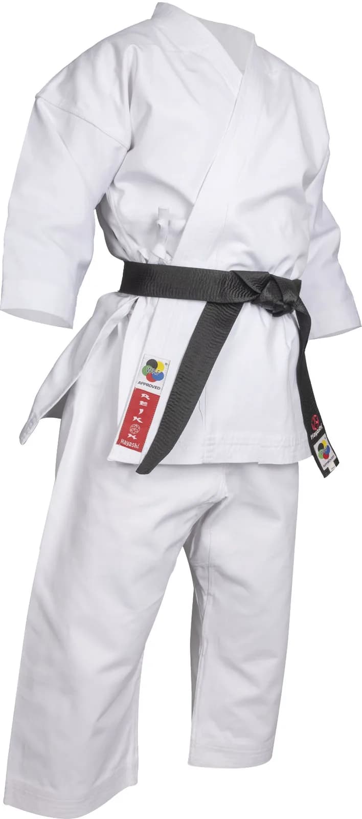 Hvit HAYASHI Reikon karate-gi