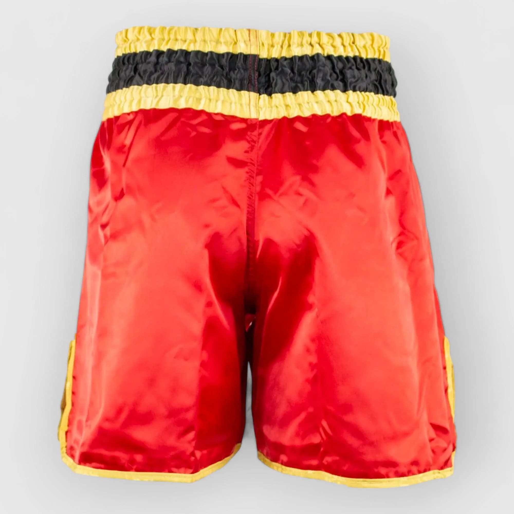 TOP TEN WAKO kickboxingshorts med UV-label og sidesplitter
