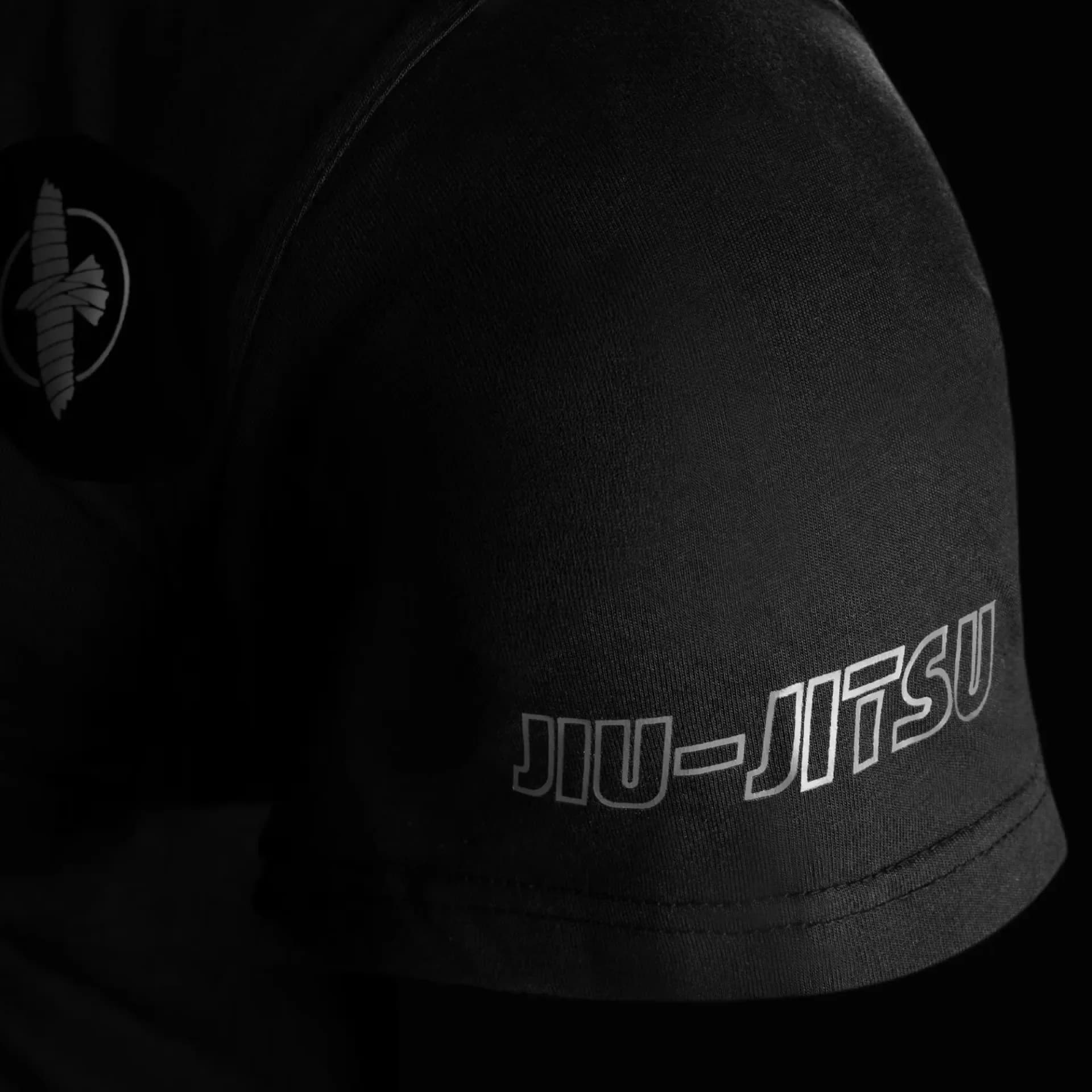 Hayabusa UFC BJJ T-skjorte – Svart, detaljbilde 4