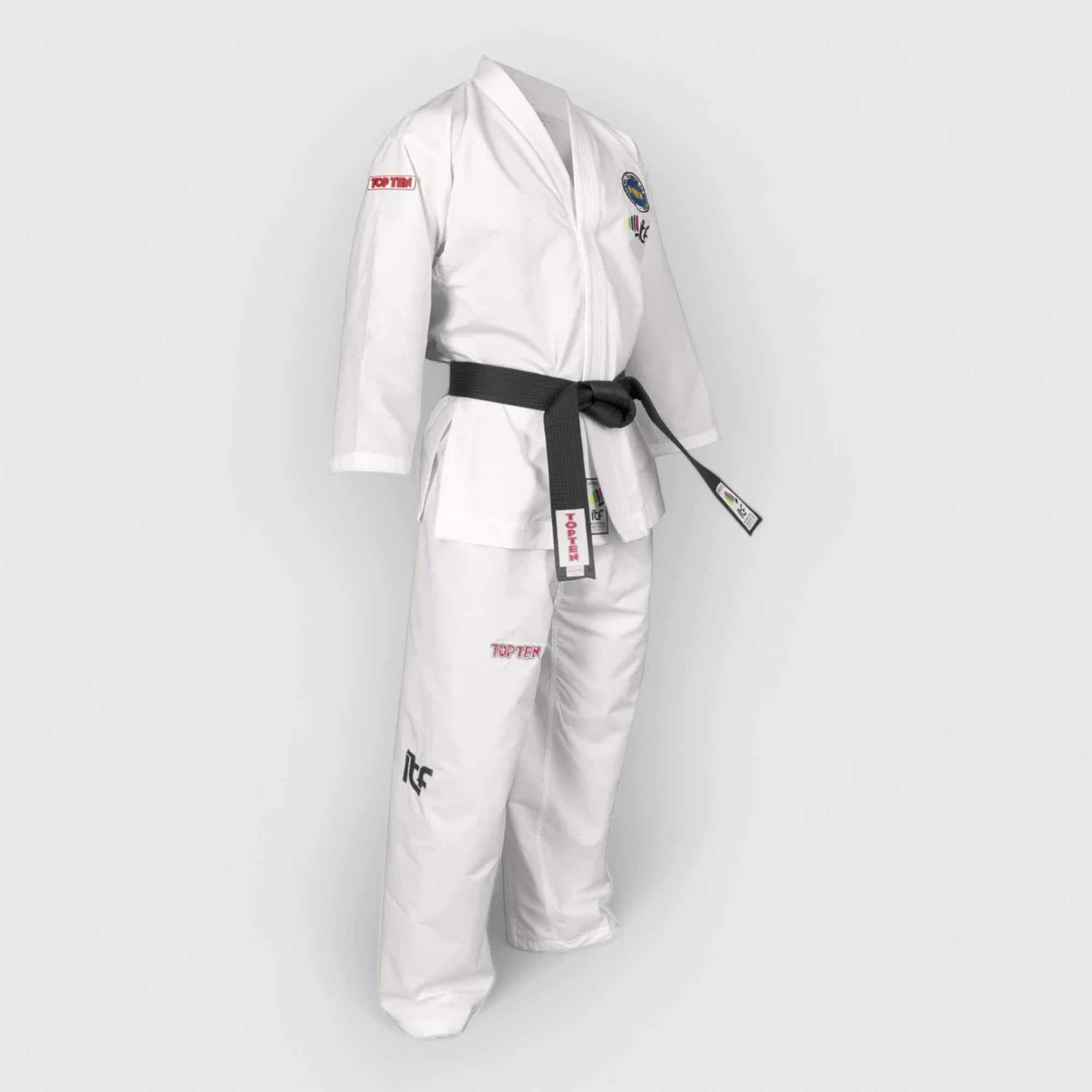 TOP TEN Diamond taekwondo-dobok – ITF-godkjent