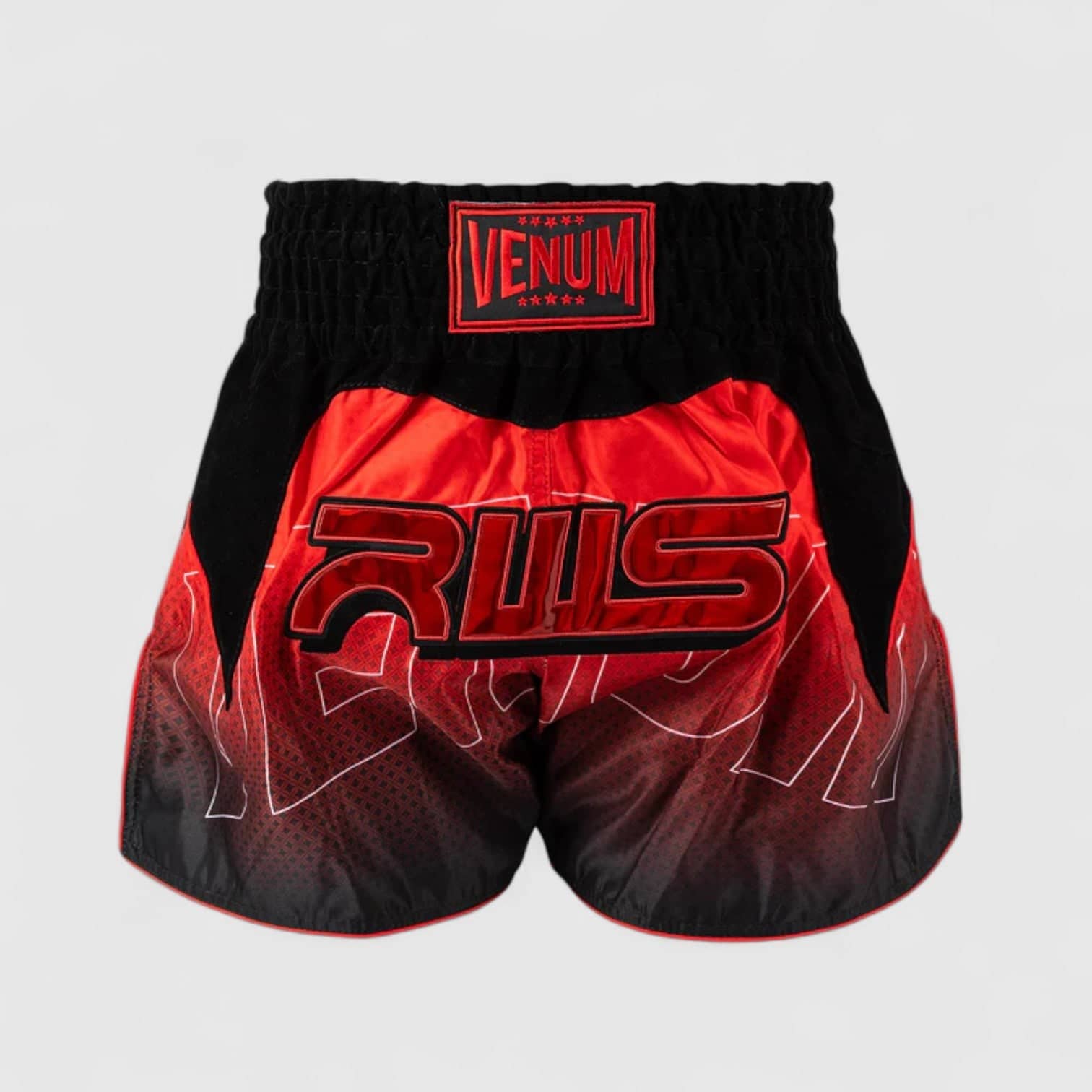VENUM x RWS Muay Thai-shorts med gradientmønster og logoer