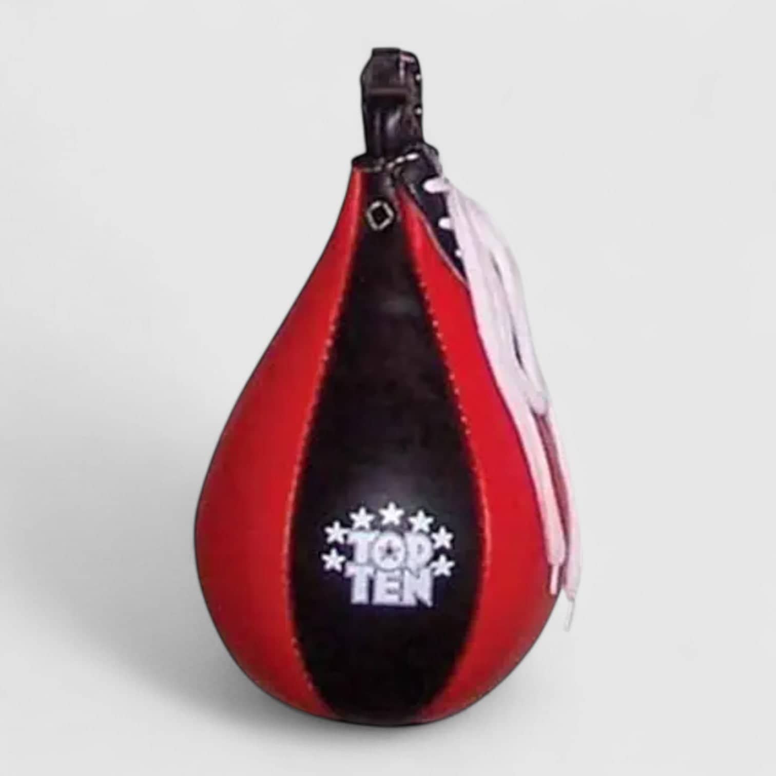 Rød og svart TOP TEN speedball i ekte skinn