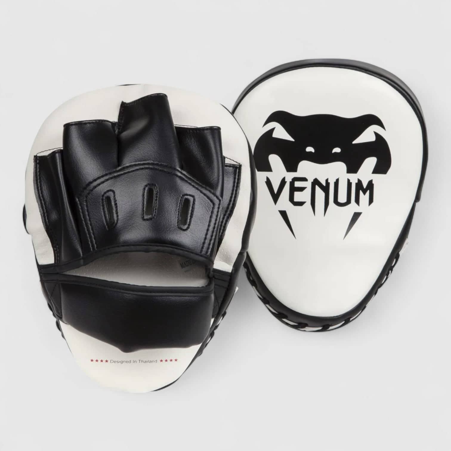 Hvite VENUM Light focus mitts, par