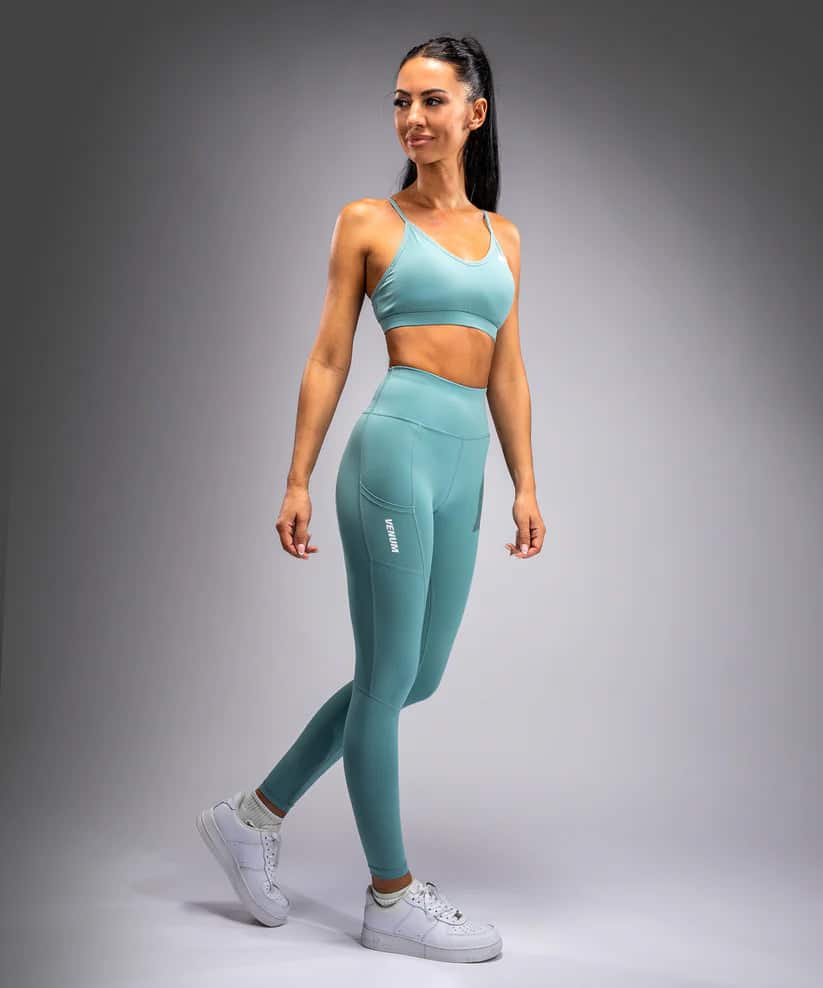 Venum Essential Performance Leggings Dame Aqua