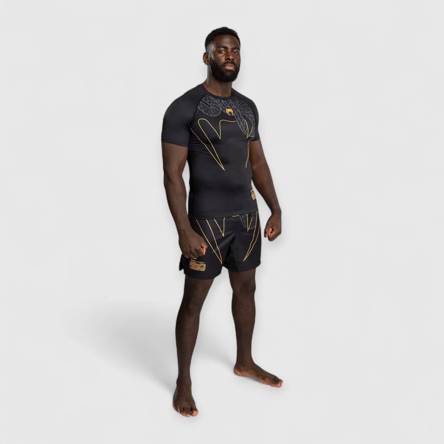 VENUM Serpenti rashguard med korte ermer og sublimert mønster