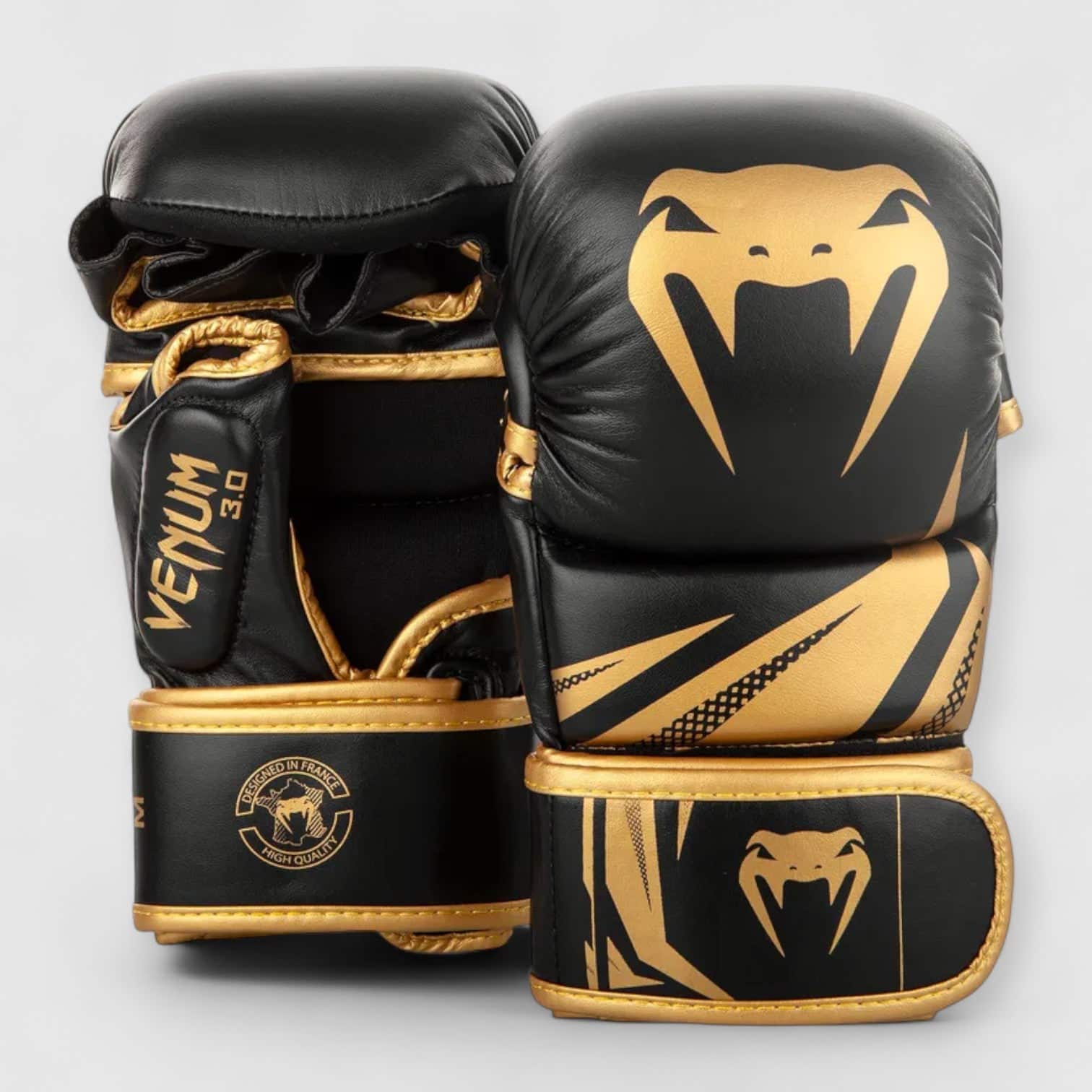 VENUM Challenger 3.0 Sparringshansker MMA - Svart/Gull