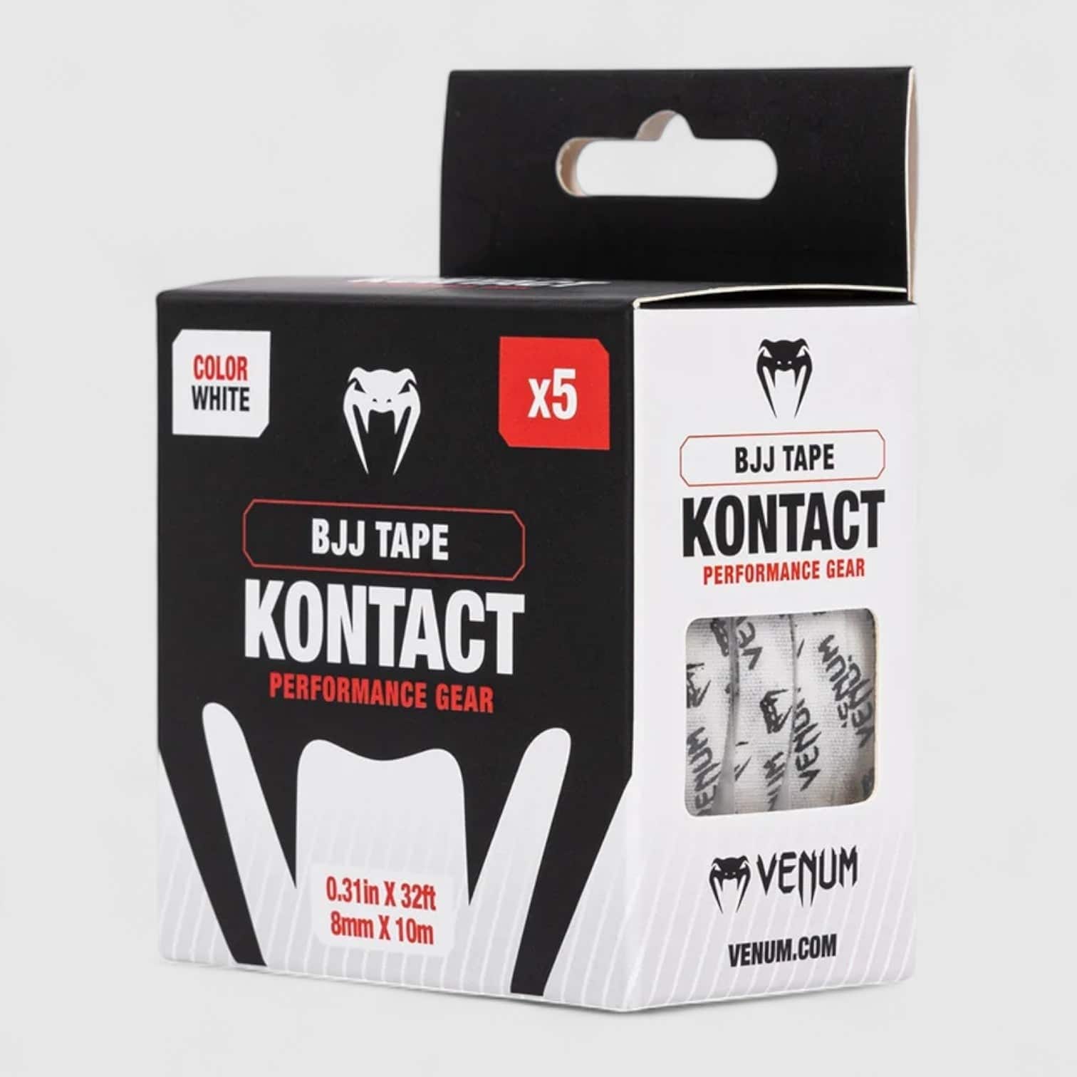 VENUM Kontact BJJ Finger Tape - Svart/Hvit