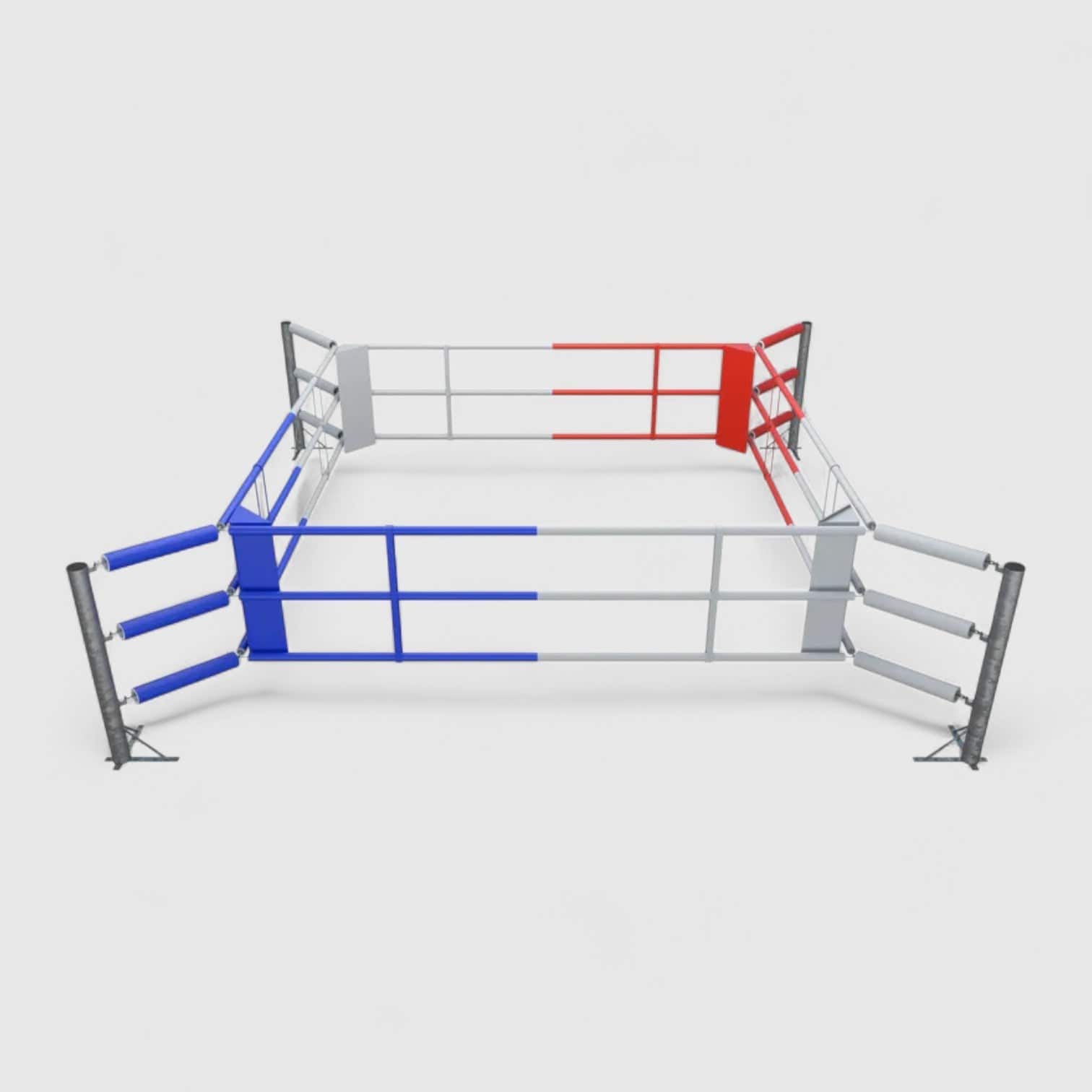 FIGHTER Gulv Boksering med 3 tau - 5m / 5.5m / 6m