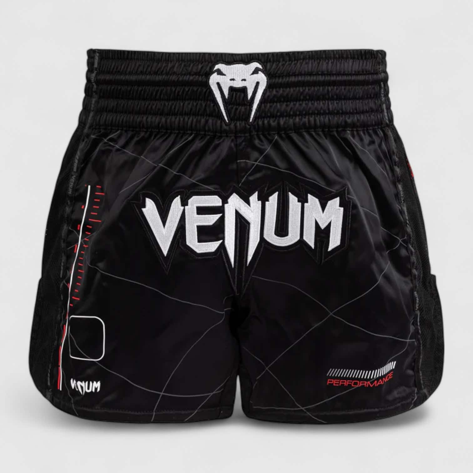 VENUM Tactical XT Muay Thai Shorts - Svart og Rød