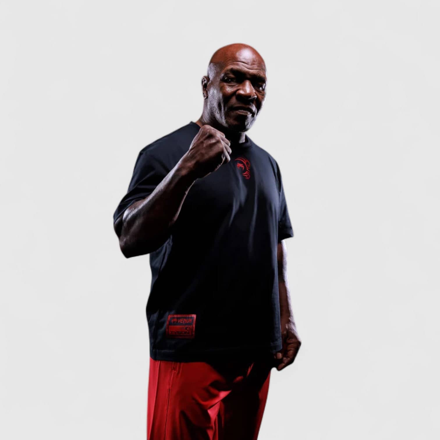 VENUM x Mike Tyson Tiger T-skjorte med brodert logo
