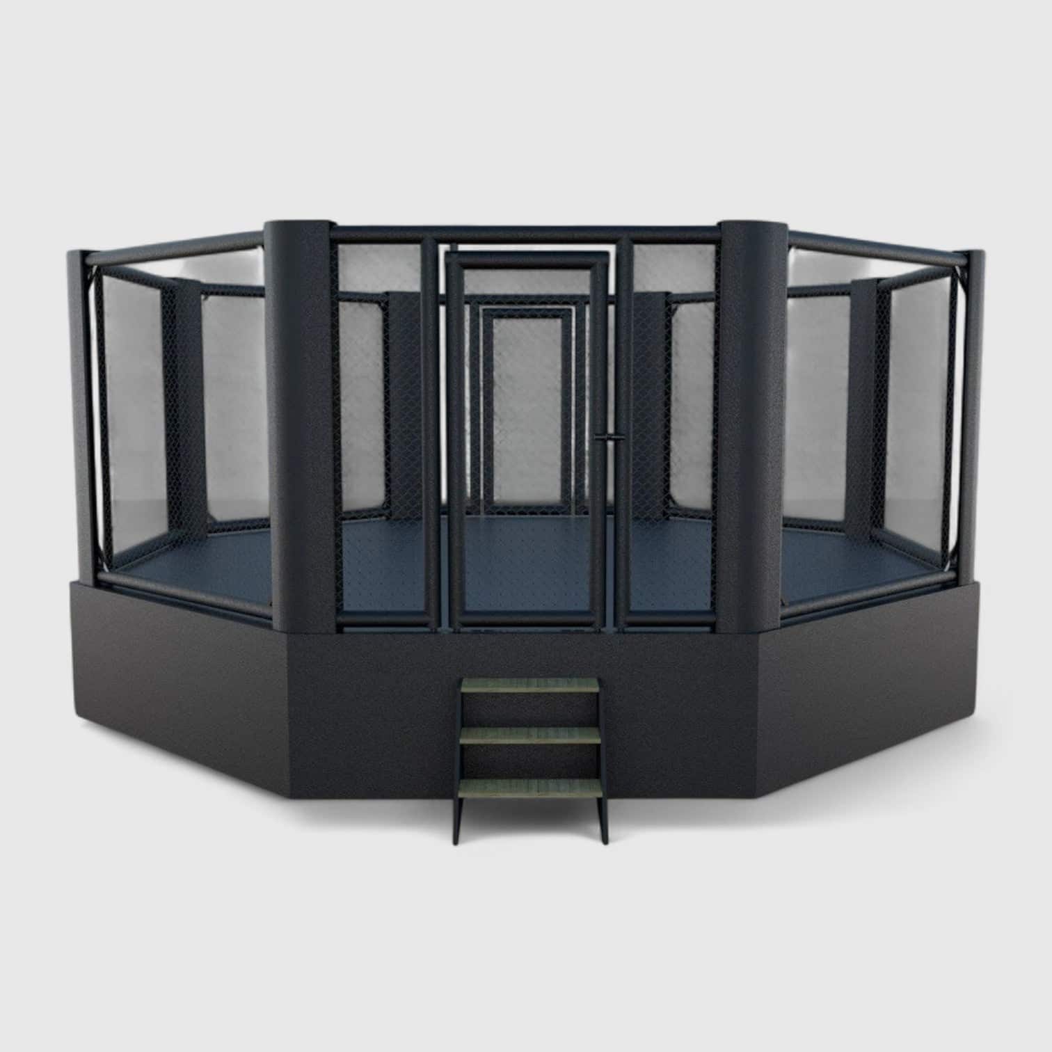 MMA bur med gulv - Treningsring